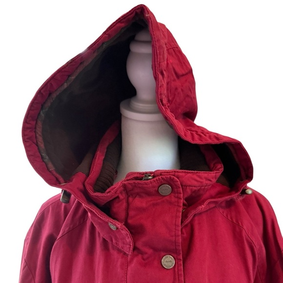 Pacific Trail Women's Deep Red/burgundy/maroon lined Utility Jacket women’s XL - Picture 12 of 15